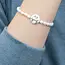 Scout Pearl Affirmation Bracelet- Love/Silver