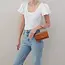 Hobo Romy Wallet Crossbody- Truffle