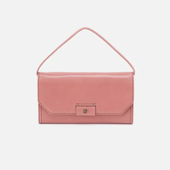 Hobo Romy Wallet Crossbody- Rose