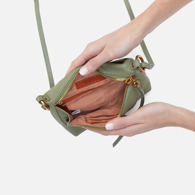 Hobo Run About Crossbody- Watercress