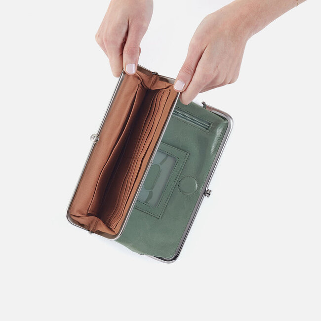 Hobo Lauren Wallet- Jade