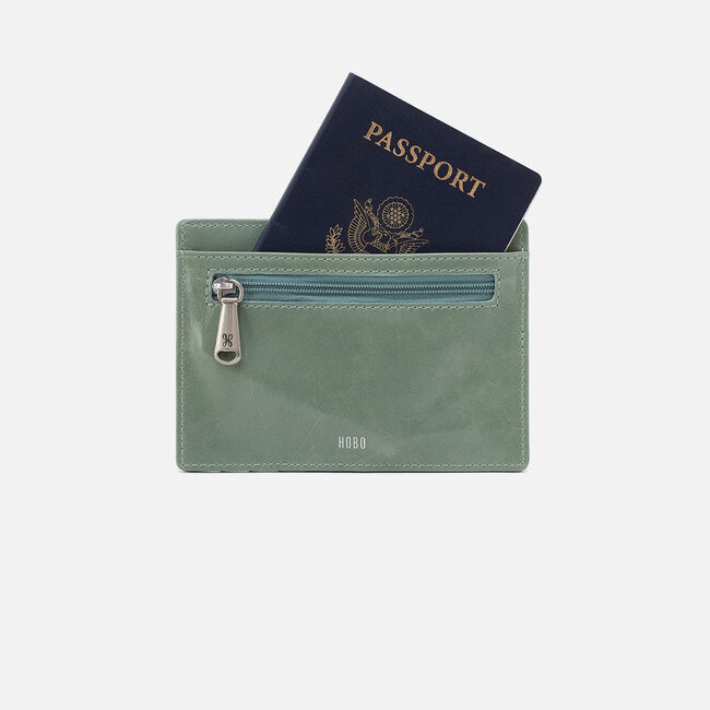 Hobo Euro Slide Card Case- Jade