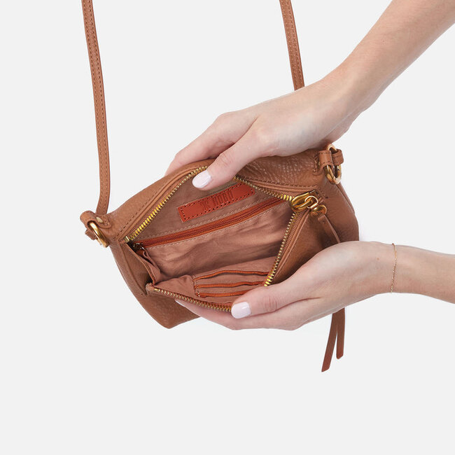 Hobo Run About Crossbody- Warm Honey