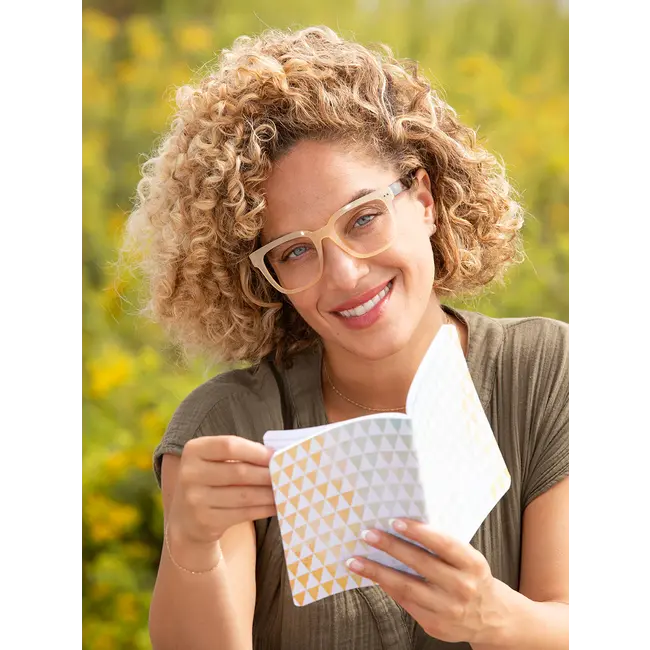 Blue Planet Eyewear Sutter - Beige/Red Turquoise +2.50