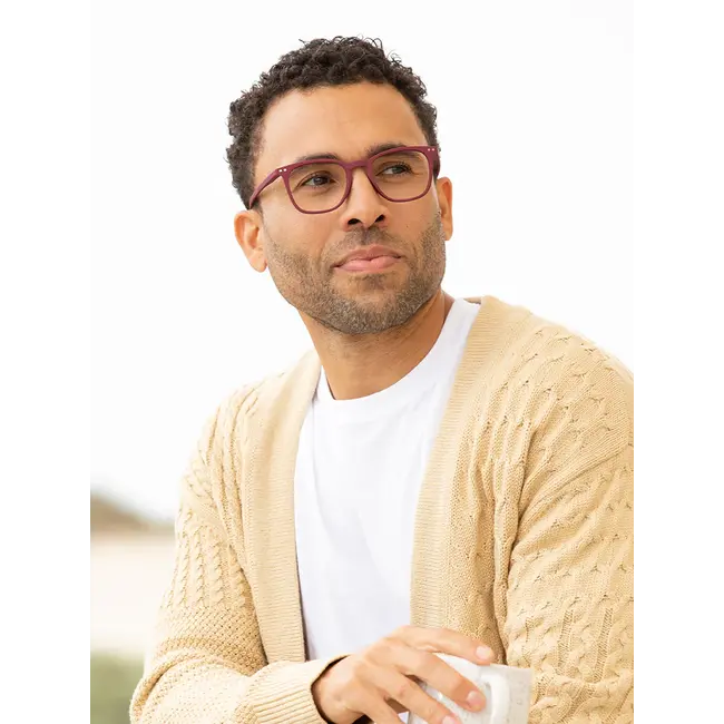 Blue Planet Eyewear Fiesta- Soft Plum +1.25