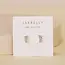 JaxKelly Mini Crawler Earring Gold- White Cz