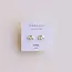 JaxKelly Opal Crown Stud- White