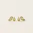 JaxKelly Pave Stud Gold- Snake