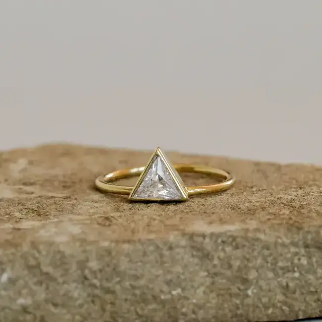 JaxKelly Triangle Ring  8