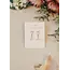 JaxKelly Earrings Dual Triangle Drop Gold