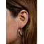 JaxKelly Everyday Silver Hoop Earrings- Medium