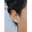 JaxKelly Offset Trio Earrings- Amazonite