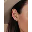 JaxKelly Pave Stud Gold- Snake