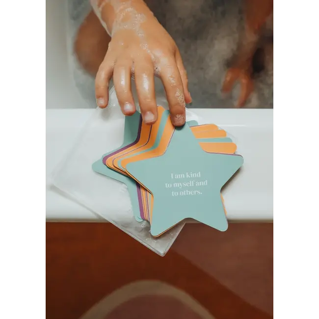 JaxKelly Shower Affirmation Cards- Kids