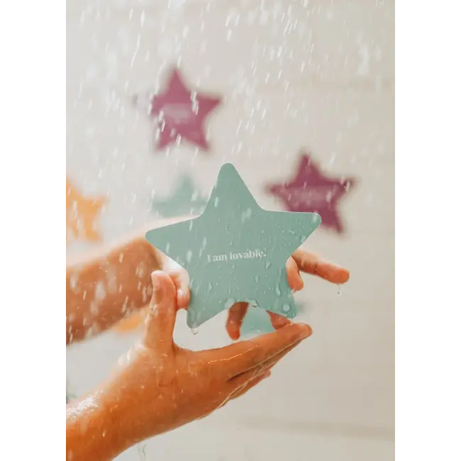 JaxKelly Shower Affirmation Cards- Kids