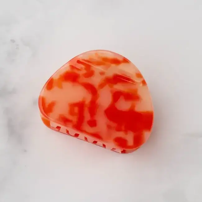 Tiepology Treasure Hair Clip- Orange Mix