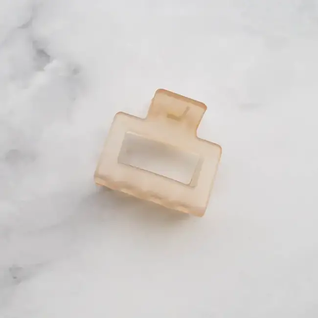 Tiepology Matte Kylie Hair Clip Ice Beige