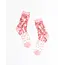 Sock Candy Cherry Blossom Sheer Crew Sock