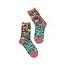 Sock Candy Tapestry Vines Sheer Crew Socks