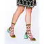 Sock Candy Feeling Foxy Sheer Crew Sock
