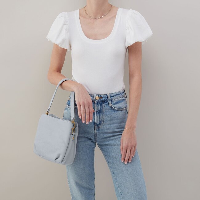 Hobo Starr Convertible Shoulder Bag Blue Pearl