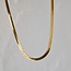 Katie Waltman Herringbone Chain Necklace Gold