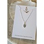 Katie Waltman Virgin Mary Mini Medallion Necklace - Silver