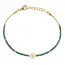 Amano Studio Daisy Miyuki Bead Friendship Bracelet -Blue Picasso
