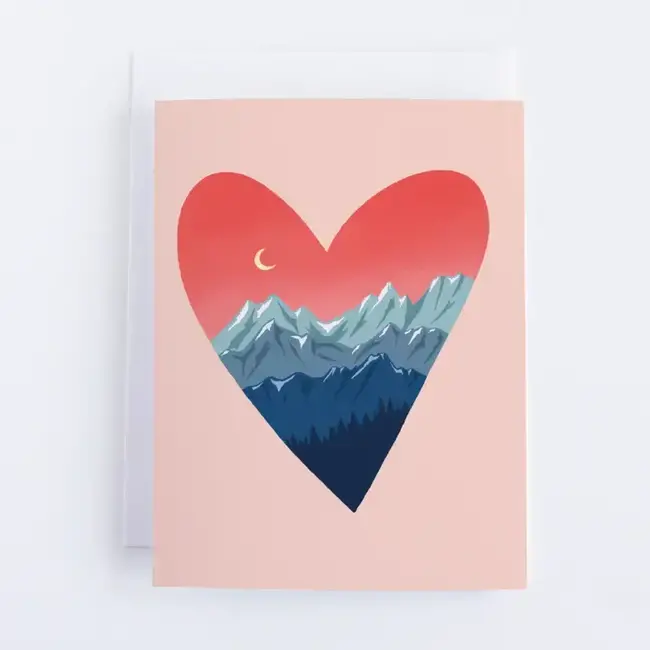 Heirloom Mountain Love Card