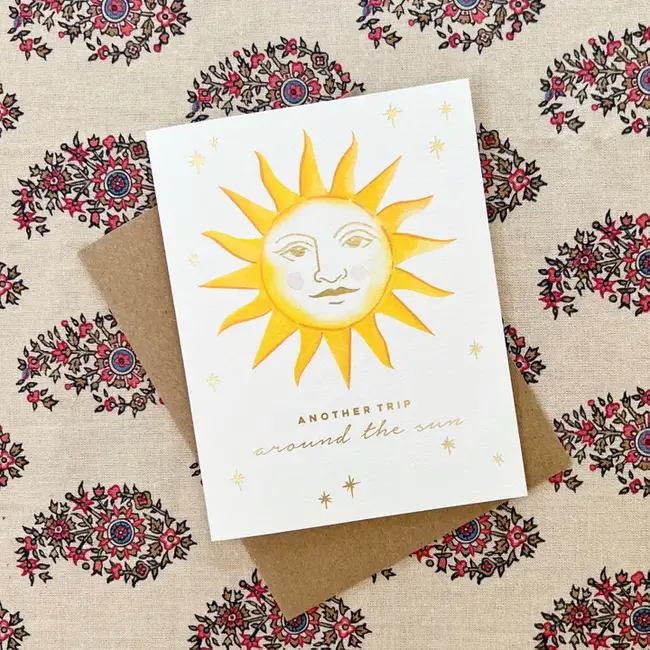 Abigail Jayne Design Another Trip Around the Sun Birthday Card