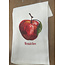 French Graffiti Apple Wenatchee - Dishtowel