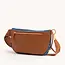 Hammitt Charles Crossbody Large - Mosaic Denim - Brushed Gold