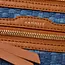 Hammitt Charles Crossbody Large - Mosaic Denim - Brushed Gold