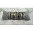 Rene Escobar Fine Rene Escobar Junia 6mm YG Front .7 Ct Diamonds and Turq  Bracelet