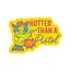 Juju and Moxie Hot Pistol Cowgirl Vinyl Sticker