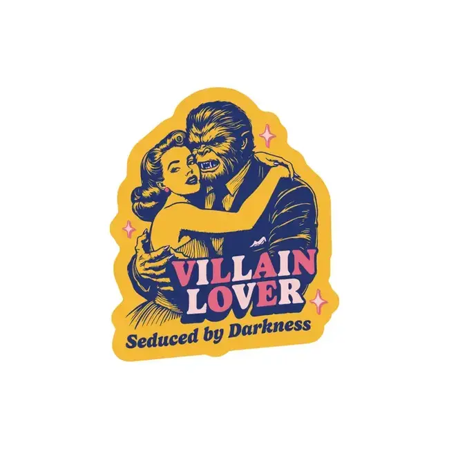Juju and Moxie Villain Lover Vinyl Sticker
