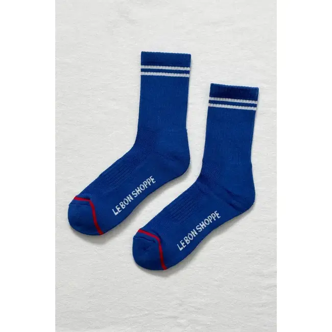 Le Bon Shoppe Boyfriend Sock - Cobalt