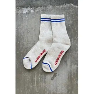 Le Bon Shoppe Boyfriend Sock - Ice