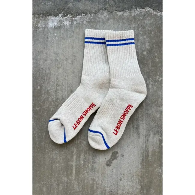 Le Bon Shoppe Boyfriend Sock - Ice