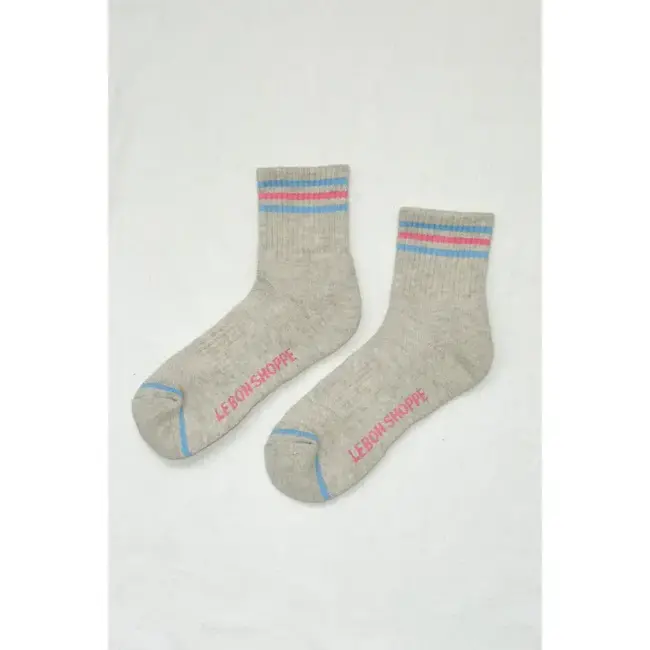 Le Bon Shoppe Girlfriend Socks - Bright Grey