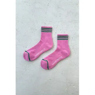 Le Bon Shoppe Girlfriend Socks - Rose Pink