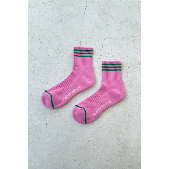 Le Bon Shoppe Girlfriend Socks - Rose Pink
