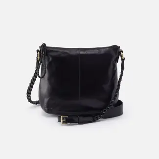 Hobo Lasso Medium Crossbody - Black