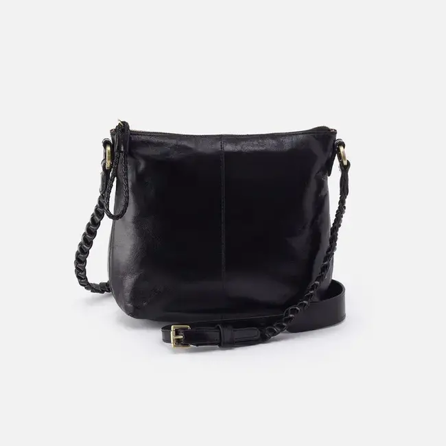 Hobo Lasso Medium Crossbody - Black