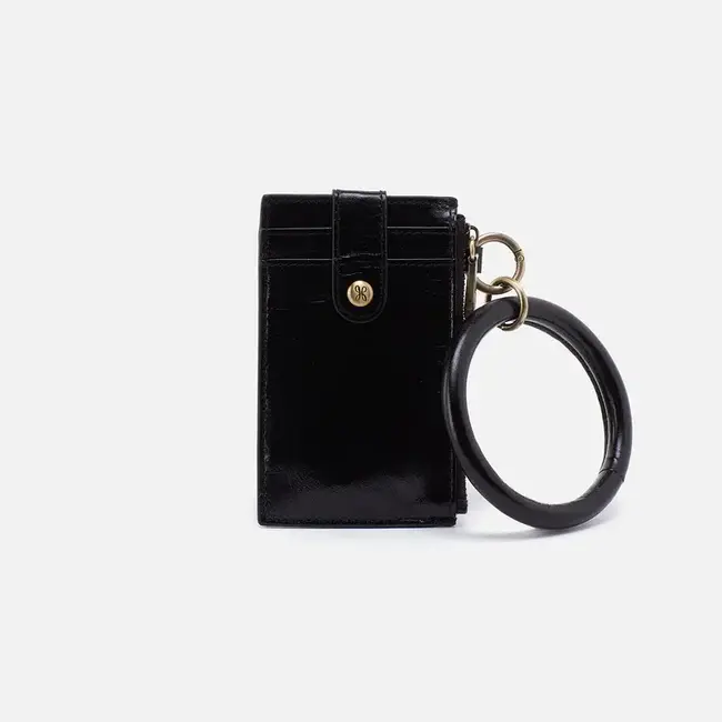 Hobo Ring Credit Card Wristlet Black