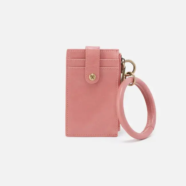 Hobo Ring Credit Card Wristlet Rose