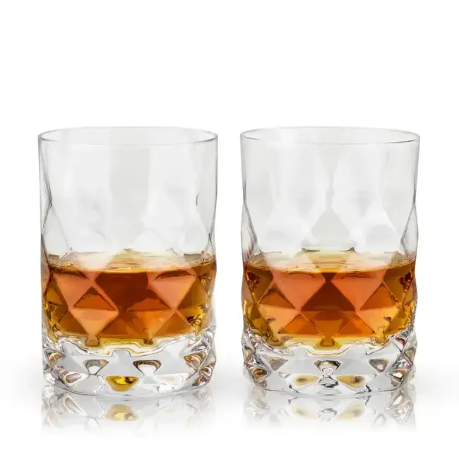 Viski Gem Crystal Tumbler (set of 2)