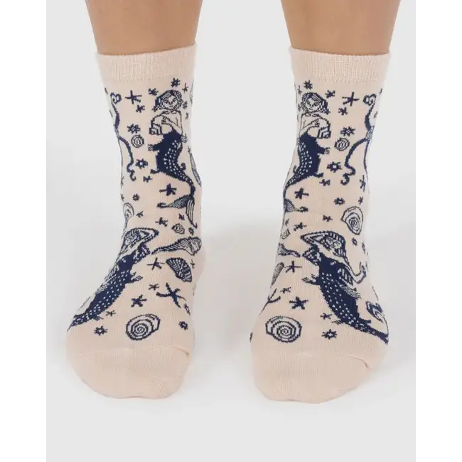Baggu Crew Sock - Mermaid