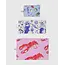 Baggu Flat Pouch Set- Sea Creatures