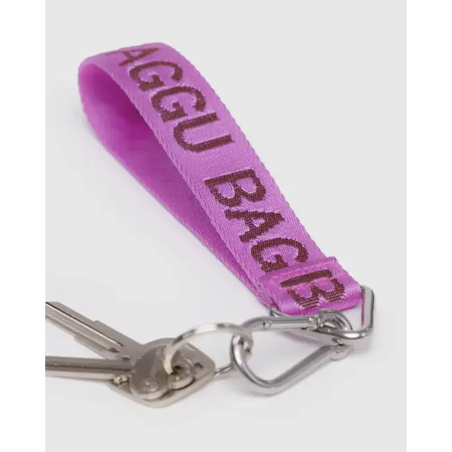 Baggu Logo Keychain - Pink